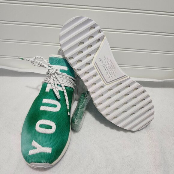 Adidas Pharrell NMD HU Holi “Youth” Green F99760 – Deadstock w/ Box - Picture 1 of 7